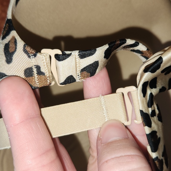 Cacique Cheetah/leopard animal print bra underwire size 46DDD(46) - Picture 10 of 10